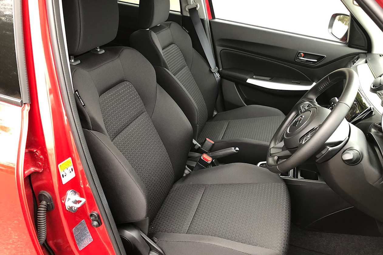 The front seats are excellent, and we&#039;re talking Citroen C3 levels of comfort here.
